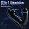 Giocattoli anali Il vibratore della spina dell'ano del massaggiatore della prostata con telecomando viene utilizzato per il maschio maschio con il dito analogico che preme il giocattolo del sesso per adulti 230724