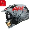 Hełmy motocyklowe MT Wysokiej jakości ABS Street Fighter Professional Helmet połączony kask Racing off-Road. Capacete