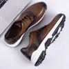 Fashion Leather Retro New England Casual Bullock Tide Men's Single Shoes Stor storlek A26 8548