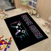 Mattor 3D -spelmatta för vardagsrumsspelare Controller Area Rug Children's Room Rugs Soft Soffa Bedroom Bedside Rug Home Decoration R230725