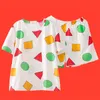 Ropa de dormir para hombre Pijama Sin Chan Hombre Pijama Sinchan Algodón Verano Conjuntos cortos Pijamas japoneses para parejas Hombre y mujer Ropa de dormir 230724