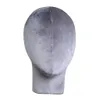 Wig Stand Velvet Head för peruker som gör Manikin Display Holder Styrofoam Foam Heads 230724