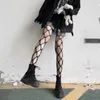 Frauen Socken Dessous Sexy Strumpfhosen Strumpfhosen Aushöhlen Mesh Fishnet Oberschenkel Hohe Strümpfe Punk Stil Nachtclub Körper