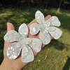 Stud Earrings Exaggerated Acrylic Flower Earring Wedding Jewelry Giftrs For Women And Girls