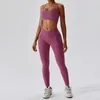 Active Sets Femmes Compression Doux Séchage Rapide V Cut Scrunch Dos Leggings Et Soutien-Gorge Ensemble Gym Workout Kit Avec Push Up Outdoor Running Yoga