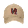 Bérets Philly Love Papa Chapeau Cowboy Chapeaux Casquette À Visière Pour Les Femmes Ombre Le Soleil Snapback Caps Amis