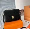 Borsa a tracolla di design di lusso di tendenza Borsa da donna Borsa a tracolla in pelle ossidata Portafoglio La moda va con tutto