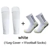 Sports Socks 1set of men's soccer training equipment thickened and knee leg cover soccer socks outdoor protective equipment calcetines hombre 230724