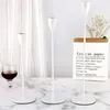 Other Event Party Supplies European Style Metal Candle Holders Simple Wedding Decoration Bar Living Room Decor Home Table Candlestick 230725