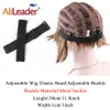 CAPS CAPS ALILEADER 50-100PCS سعر الجملة قابلة للتعديل نايلون أعلى نطاقات مرنة للمسرحيات صنع المستعمرات Caps Hair Net Making Tools 230724