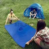 Regenjassen 3 In 1 Wandelponcho Regenjas Rugzak Waterdichte Tarp met Capuchon Jacht Poncho Outdoor Camping Tent Mat Luifel Onderdak x0724