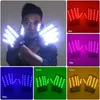 LED Light Sticks Style Neon Luminous Flashing Gloves Rave Bar Night Club Fluorescent Glowing Finger Party Stage Dancing Props 230724