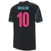 Soccer Jerseys HAALAND 23 24 DE BRUYNE PHILLIPS MANS CITIES GREALISH FERRAN MAHREZ FODEN BERNARDO JOAO CANCELO Z RODRIGO Football Shirt Men Kids Kit Sets Uniforms