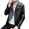 Men's Jackets Leather Jacket Suit Handsome Youth Motorcycle Baseball Uniform