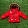 Down Jas Mode Winter Donsjack Voor Jongens Kinderkleding Dikker Bovenkleding Jassen Echt Bont Capuchon Kinderen Jassen 1-16Y HKD230725