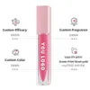 Baume à lèvres 7 ml clair givré tube carré brillant à lèvres mat hydratant liquide rouge à lèvres durable maquillage non collant marque privée personnalisé en vrac 230724