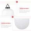 Table Lamps Lantern Powered Paper Lanterns Pendants Glowing White Gourd Luminous Outdoor Christmas Decorations