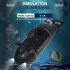 Electric/RC Boats 777-216 Mini RC Submarine Under Water Model Electric Ultrafast Wireless Remote Control Fishing Boat Simulation Gifts Toys Boys 230724