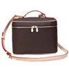 7A Trousses de toilette pour femmes Trousse de maquillage Sac à bandoulière Nice BB Designer Cuir Double Fermeture Éclair Surdimensionné Sac à bandoulière Mode Embrayage 42265 24cm L179