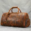 Torby Duffel Luufan Expanded Design oryginalny skórzana torba na męską męską torbę retro duża pojemność damska torba bagażowa męska torebka 230724