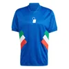 T-shirts pour hommes Jersey italien été et femmes marque de luxe t-shirt haute qualité col rond basique hommes vêtements 230724