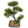 Kwiaty dekoracyjne fałszywe drzewa faux bonsai realistyczne dekoracje artyficzne