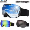 Ski Goggles JSJM Aldult Double Layers Anti-Fog Ski Goggles Snow Snowboard Glasses Snowmobile Eyewear Outdoor Sports Motorcycle Ski Goggles HKD230725