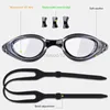 Goggles Professional Swimming Goggles Anti-Fog UV Adjustable Plating Men Women Waterproof Sile Diving Pool Glasses Adult Eyewear HKD230725