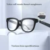 Mise à niveau des lunettes intelligentes Bluetooth 5.0 Lunettes intelligentes Musique Appel vocal Les lunettes de soleil peuvent être associées à des lentilles de prescription compatibles IOS Android HKD230725