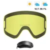 Лыжные очки магнитные лыжные очки линзы анти-бодрят UV400.