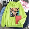 Sweats à capuche pour hommes dessin animé Tokyo Revengers hommes sweats souriant Kazutora Hanemiya femmes à manches longues hiver Harajuku haut à capuche