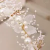 ヘアクリップチルドレンズリースヘッドバンドガールプリンセスティアラ花嫁の花嫁介添人韓国スタイルのフラワーショーブレスレットセット