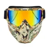 Skibrille Neue TPU-Rahmen Motorrad-Reitmaske Brille Winddichte Motorrad-Sportbrille Maske Motocross-Brille Sportbrille für Erwachsene HKD230725