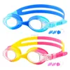 Goggles Kids Swim Goggles Anti Fog Inget läckande UV -skydd Simglasögon för småbarn pojkar och flickor HKD230725