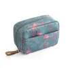 Cosmetic Bags Cases Mini Bag Flamingo Solid Color Travel Toiletry Storage Cactus Beauty Makeup Organizer Special Offer 230725