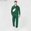 Men's Tracksuits Men dent Sports Suit Long Sleeve Zipper Casual 2021 New 2 Piece Set Jogging Suit Male Autumn Winter Set Outfit Clothes X0909 Z230725