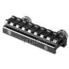 FIRE WOLF Jacht See-Thru AR Flat-Top Hoge 8 Slot Riser Rail Base met Picatinny Weaver Rail 20mm Airsoft Richtkijker Mount