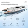 Elektriska/RC-båtar Children's Remote Control Speedboat High-Speed ​​Remote Control Boat Water Electric 2.4G Frekvens Laddning Långt uthållighet Leksaker 230724