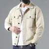 Giacche da uomo 2023 Jeans primaverili e autunnali Allentato Casual Edizione coreana Trendy Handsome Fashion Brand Abbigliamento da uomo