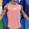 Mens Tank Tops Est Summer Gym vest 고품질 메쉬 셔츠 민소매 티셔츠 남성 탱크 탑 런닝 피트니스 스포츠 조끼 남성 의류