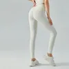 AL0LULU con Logo Leggings de cintura alta para mujer Pantalones deportivos de yoga Leggings de gimnasio 8974