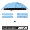 Guarda-chuva de proteção UV Guarda-chuva de sol Chuva Confortável Fácil de limpar para compras Acampamento Caminhada