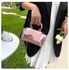 Metallic Purse Y2k Hobo Bags Cross Body Mini Bag Dames gepersonaliseerde schoudertas Fashion Small Fresh Handbag Bright Face Crossbody Bag