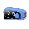 Altoparlanti portatili Altoparlante Bluetooth senza fili Display a LED Altoparlanti bassi stereo multifunzione Sveglia Scheda FM Riproduzione musicale ausiliaria. R230725