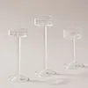 Andra evenemangsfestleveranser Glasljushållare Set Tealight Holder Home Decor Wedding Table Centerpieces Crystal Dinner Table Setting 230725