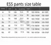 Pantalones para hombres Moda para hombre Diseñador Pantalones de chándal Ess Pant Hombres Mujeres Color Sólido Essentailspants Pantalones Hip Hop Movimiento para hombre Casual Joggers Tamaño suelto M-4XL VV02