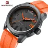 Montres-bracelets NAVIFORCE Top marque de luxe montre à Quartz hommes bracelet en Silicone montres militaires 30ATM étanche montre-bracelet Relogio Masculino 230724