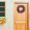 装飾的な花偽モザイクグリーンガーランドの装飾装飾玄関の玄関人工葉