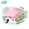 Lunettes de ski Findway Lunettes de ski pour adultes Double couche Len Anti-buée 100% Anti-UV OTG Design Lunettes de neige pour les jeunes Ski en plein air HKD230725