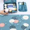 Torby kosmetyczne obudowy podróżne toalety organizator makijażu Girl Outdood Waterproof Make Up Case Kobieta higiena osobista torba kosmetyczna 230725